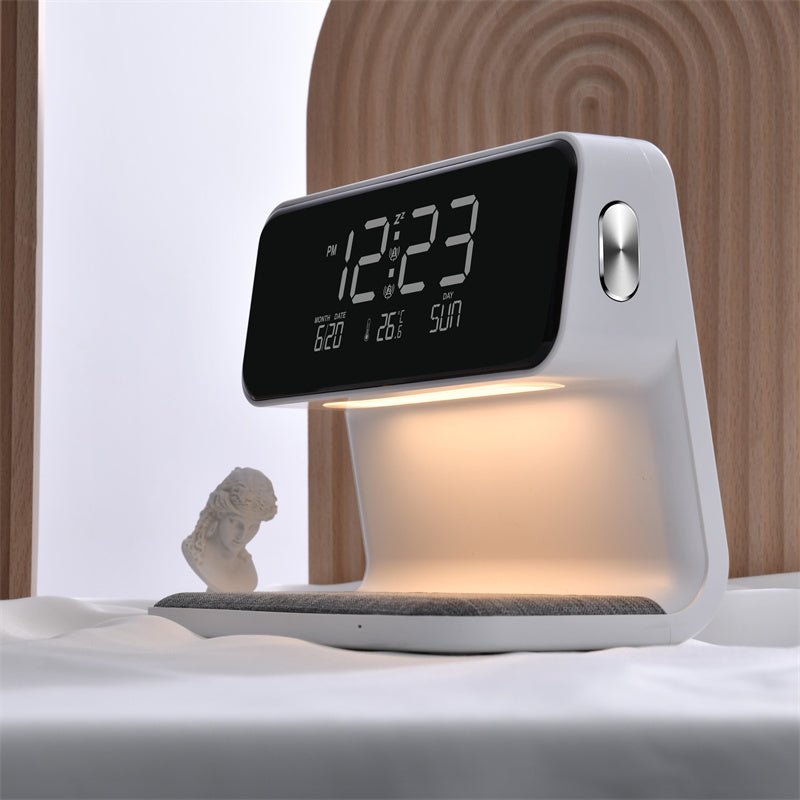 Creative 3 In 1 Bedside Lamp, LCD Screen Alarm Clock - Endless Pawsibilities