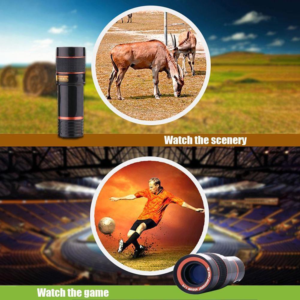 HD 8X Clip On Optical Zoom Telescope Camera Lens - Endless Pawsibilities