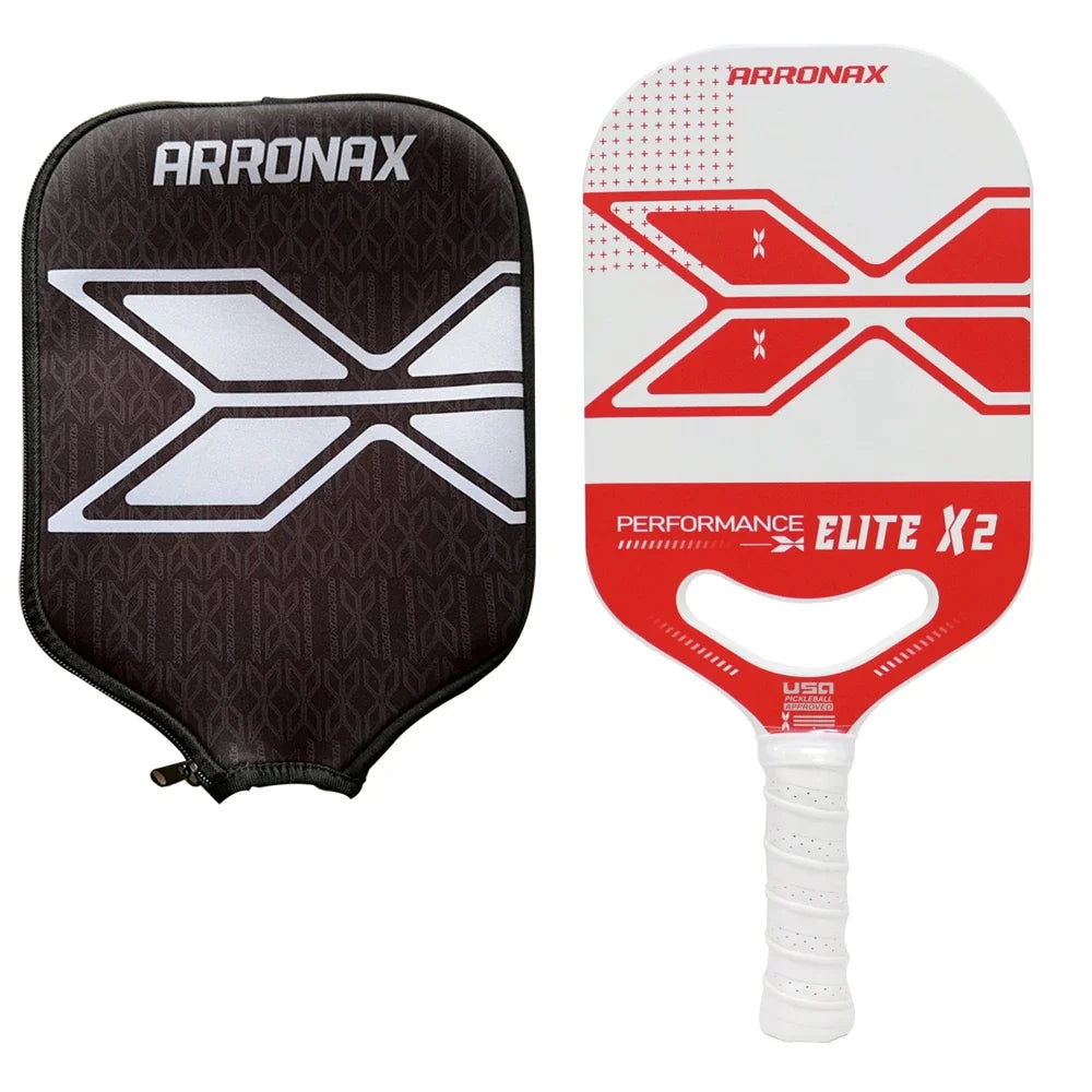 USAPA Edgeless Pickleball Paddle, Full Carbon Fiber, PP Core, Thermoformed, 13mm