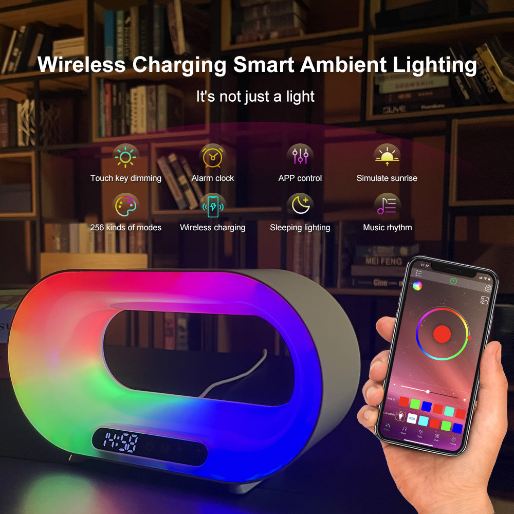 3 In 1 LED Night Light APP Control RGB Atmosphere Desk Lamp - Endless Pawsibilities