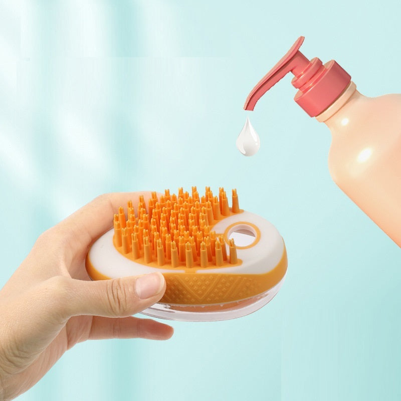 2-in-1 Dog Cat Bath Brush - Endless Pawsibilities