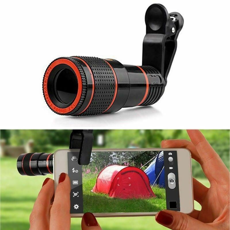HD 8X Clip On Optical Zoom Telescope Camera Lens - Endless Pawsibilities