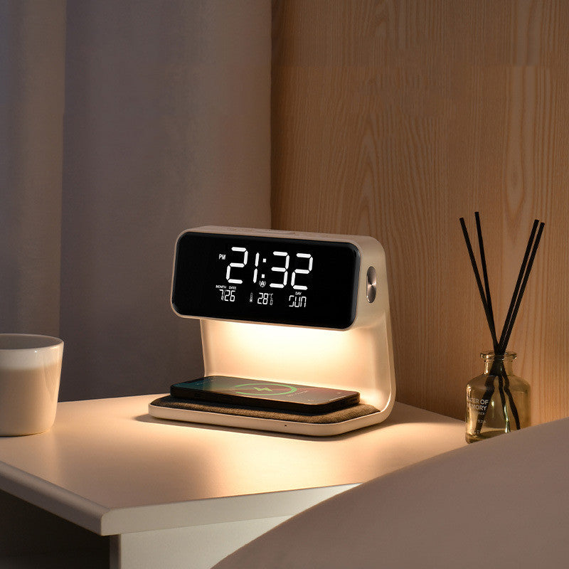 Creative 3 In 1 Bedside Lamp, LCD Screen Alarm Clock - Endless Pawsibilities
