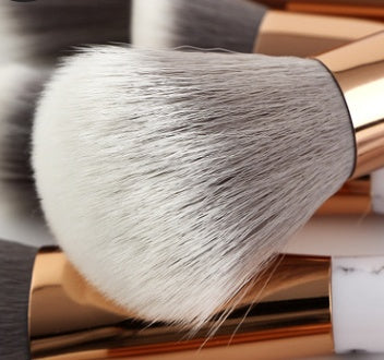 marble makeup brush