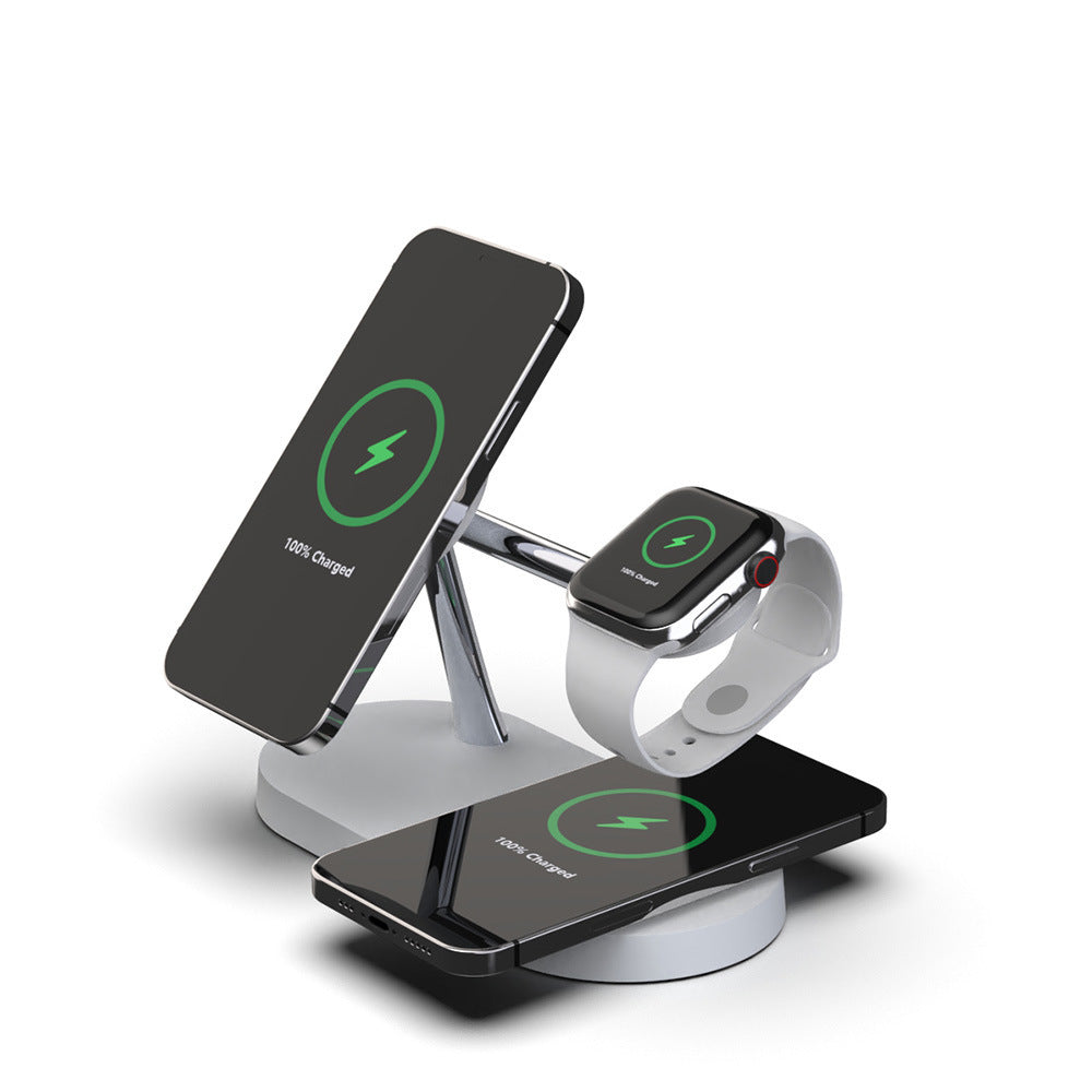 Multifunctional Five-In-One Magnetic Wireless Charger - Endless Pawsibilities