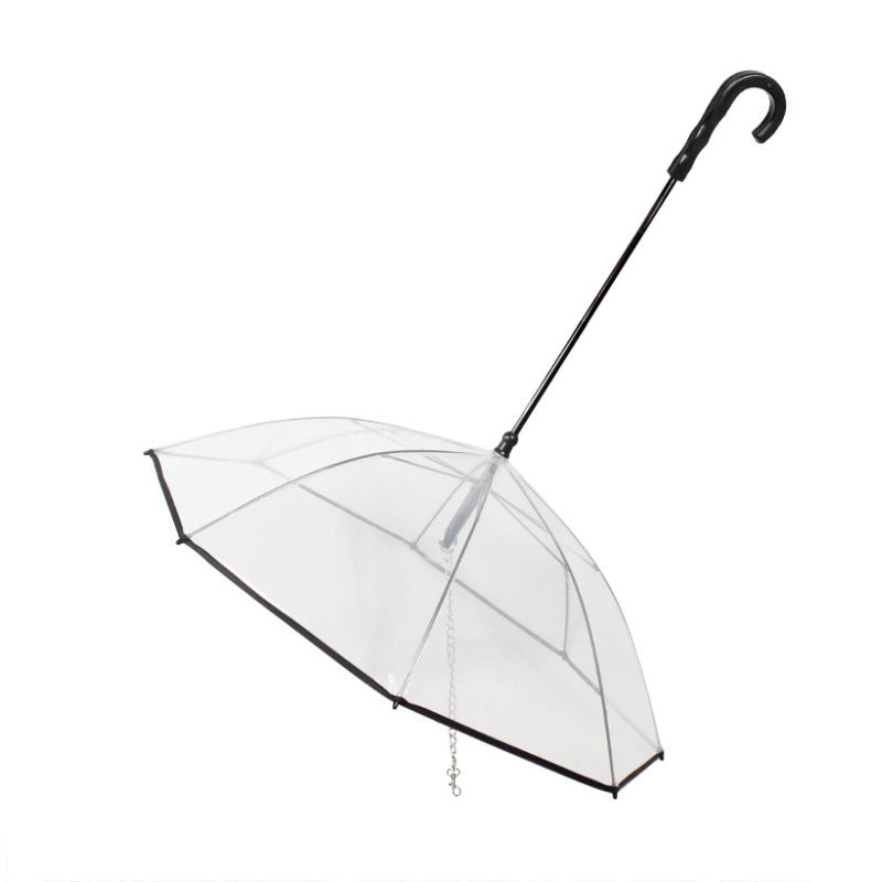 Transparent Pet Umbrella - Endless Pawsibilities