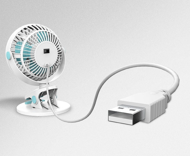 Mini Clip-on USB Desktop Fan - Endless Pawsibilities