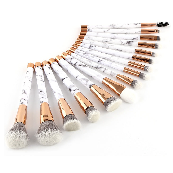 marble makeup brush