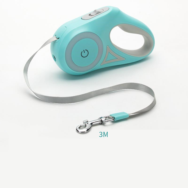 Retractable Leash And Dog Collar - Endless Pawsibilities