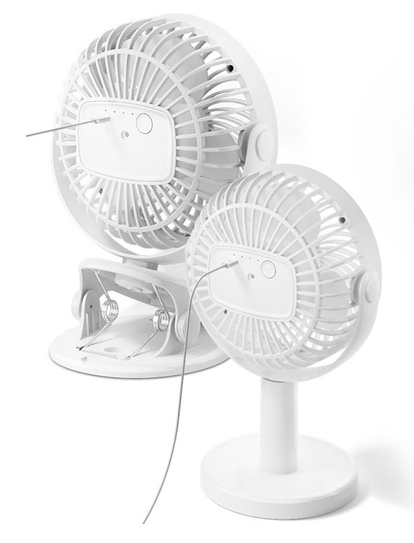 Mini Clip-on USB Desktop Fan - Endless Pawsibilities