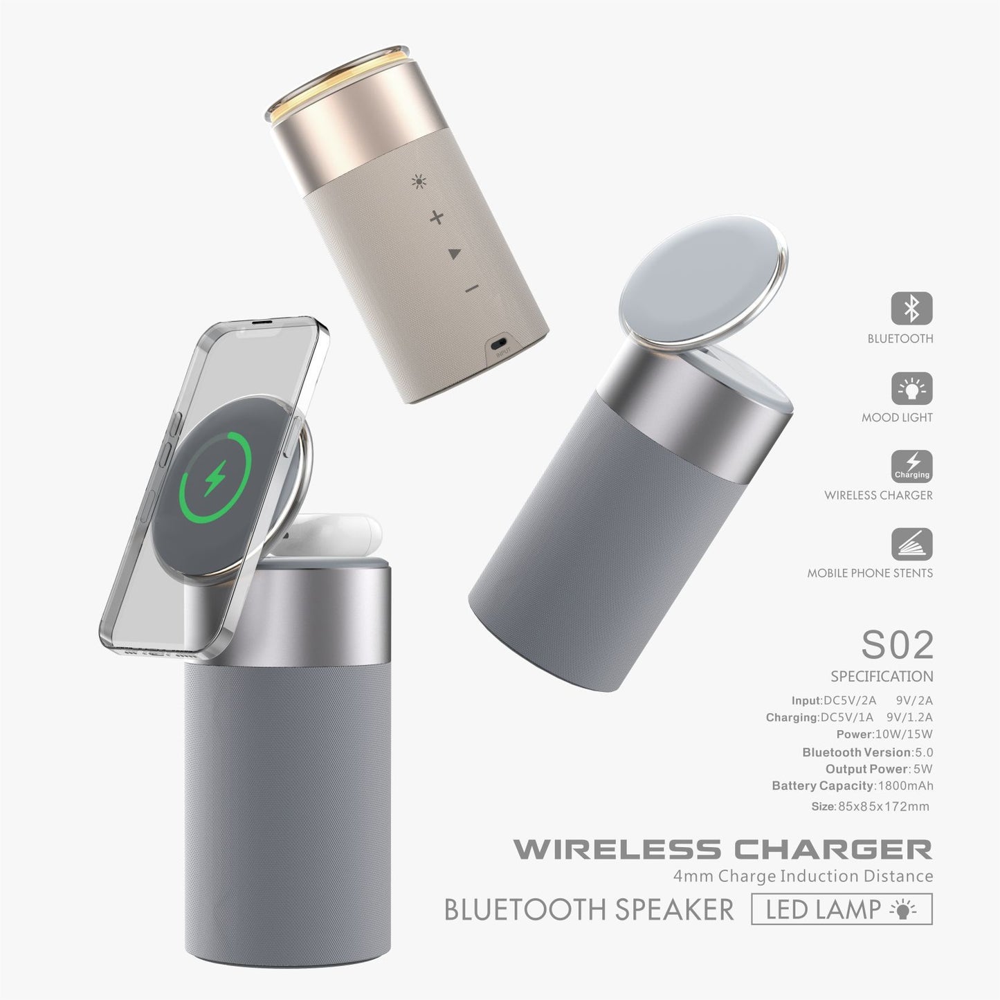 3 In 1 Multi-Function IPhone And AirPods Wireless Charger - Endless Pawsibilities