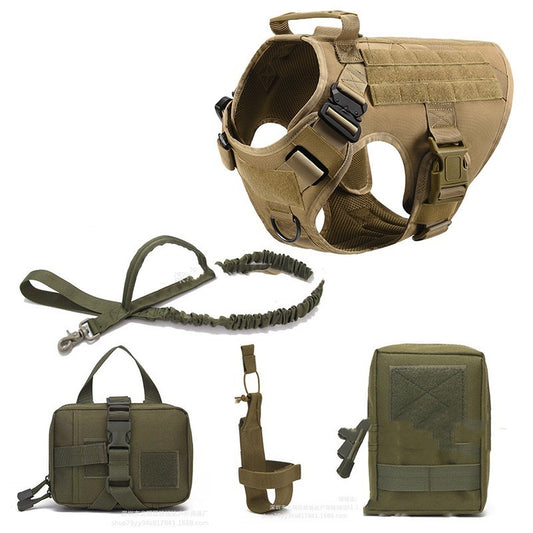 Tactical Dog Harness And Leash Set - Endless Pawsibilities